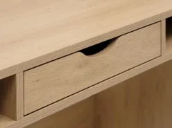 Bureau KRARUP 2 schappen 95x185 eiken kleur