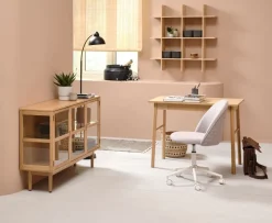 Bureau LANGELINIE 50x100 1 lade eiken