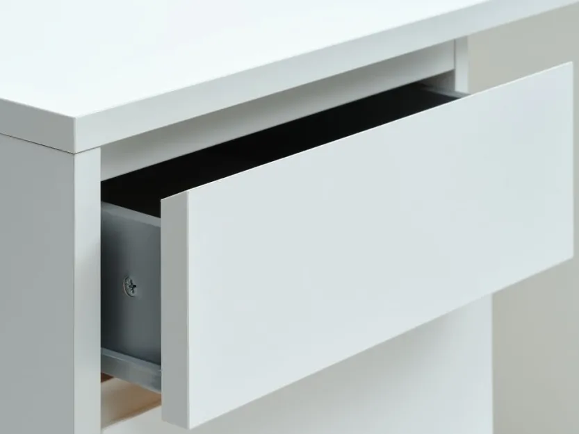 Bureau LIMFJORDEN 60x120 4 lades wit