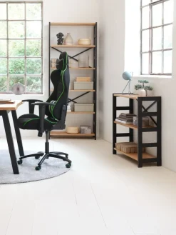 Bureau SKOVLUNDE 60x120 naturel eiken/zwart