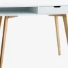 Bureau TAMHOLT 50x100 wit/naturel