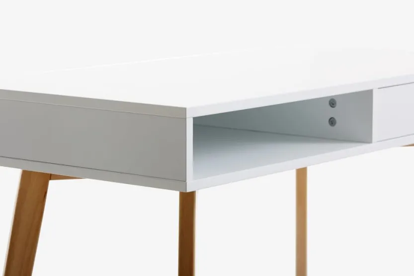 Bureau TAMHOLT 50x100 wit/naturel