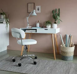 Bureau TAMHOLT 50x100 wit/naturel