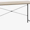 Bureau VANDBORG 60x120 eiken/zwart