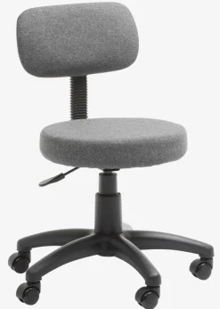 Bureaustoel MULDBJERG donkergrijze stof/zwart