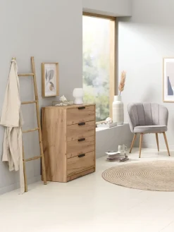 Decoratieve ladder BINDSLEV bamboe