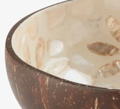 Decoratieve schaal BLEKET kokosnoot