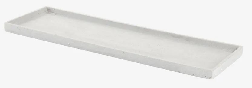 Decoratieve schaal NISSE B15xL50xH2cm