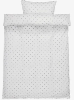 Dekbedovertrek ANNIKA 140x200 blauw/wit