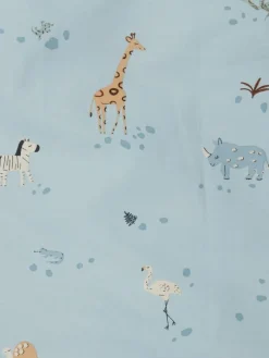 Dekbedovertrek baby ANUR 70x100 blauw