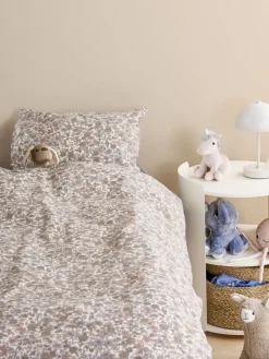 Dekbedovertrek baby EDEL 70x100 bruin