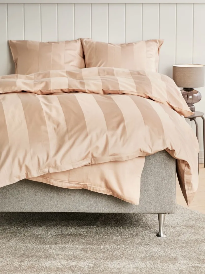 Dekbedovertrek BARBO satijn 240x220 zand