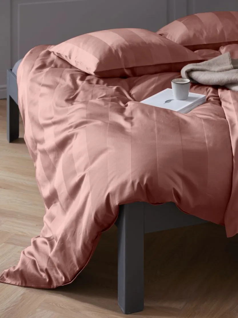 Dekbedovertrek BARBO satijn 140x200 taupe