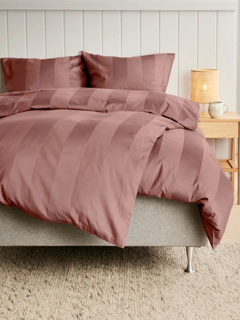 Dekbedovertrek BARBO satijn 140x200 taupe