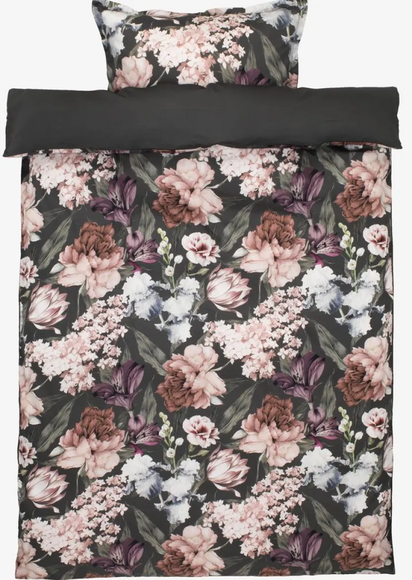 Dekbedovertrek ELLA satijn 140x200 paars