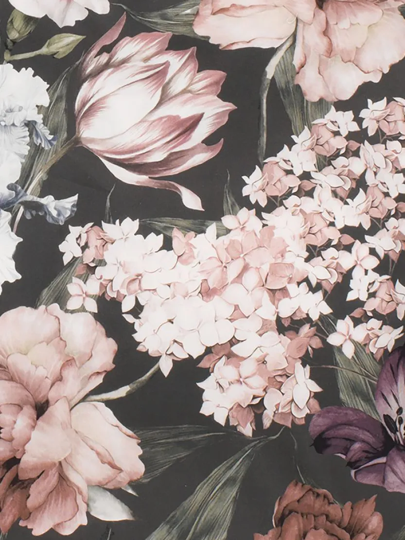 Dekbedovertrek ELLA satijn 140x200 paars