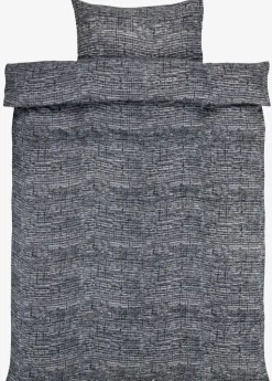 Dekbedovertrek FILIPPA flanel 140x200 grijs