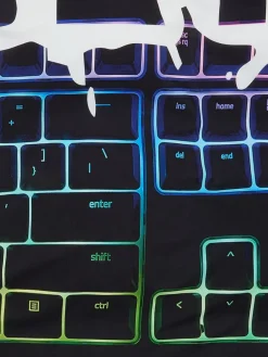 Dekbedovertrek GAMING 140x200 zwart