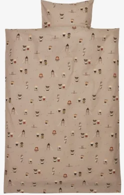 Dekbedovertrek junior ALVHILD 100x140 zand