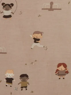 Dekbedovertrek junior ALVHILD 100x140 zand