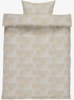 Dekbedovertrek KARI crepe 140x200 zand