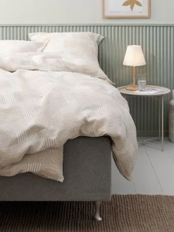 Dekbedovertrek KARI crepe 140x200 zand