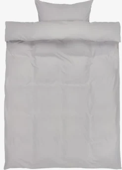 Dekbedovertrek KATE micro 140x200 grijs