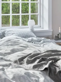 Dekbedovertrek LINE 140x200 aqua