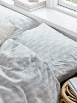 Dekbedovertrek LINE 140x200 aqua