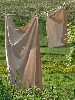 Dekbedovertrek LONNI 140x200 zand