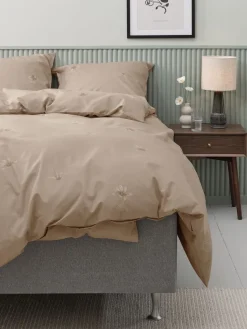 Dekbedovertrek LONNI 140x200 zand