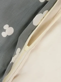 Dekbedovertrek MICKEY 140x200 grijs