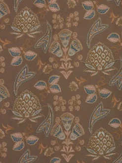 Dekbedovertrek MIMMI satijn 140x200 donkerzand