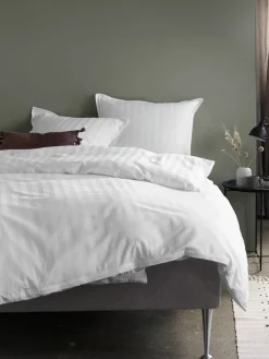 Dekbedovertrek NELL satijn 140x200 wit