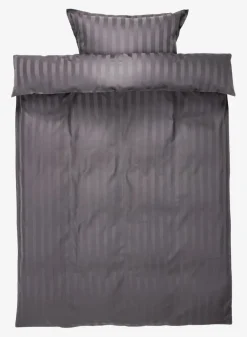 Dekbedovertrek NELL satijn 140x200 antraciet