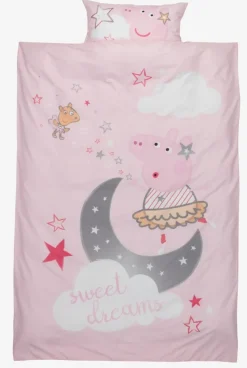 Dekbedovertrek PEPPA PIG 140x200 roze