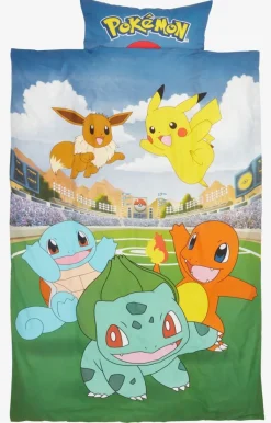 Dekbedovertrek POKEMON 140x200 blauw