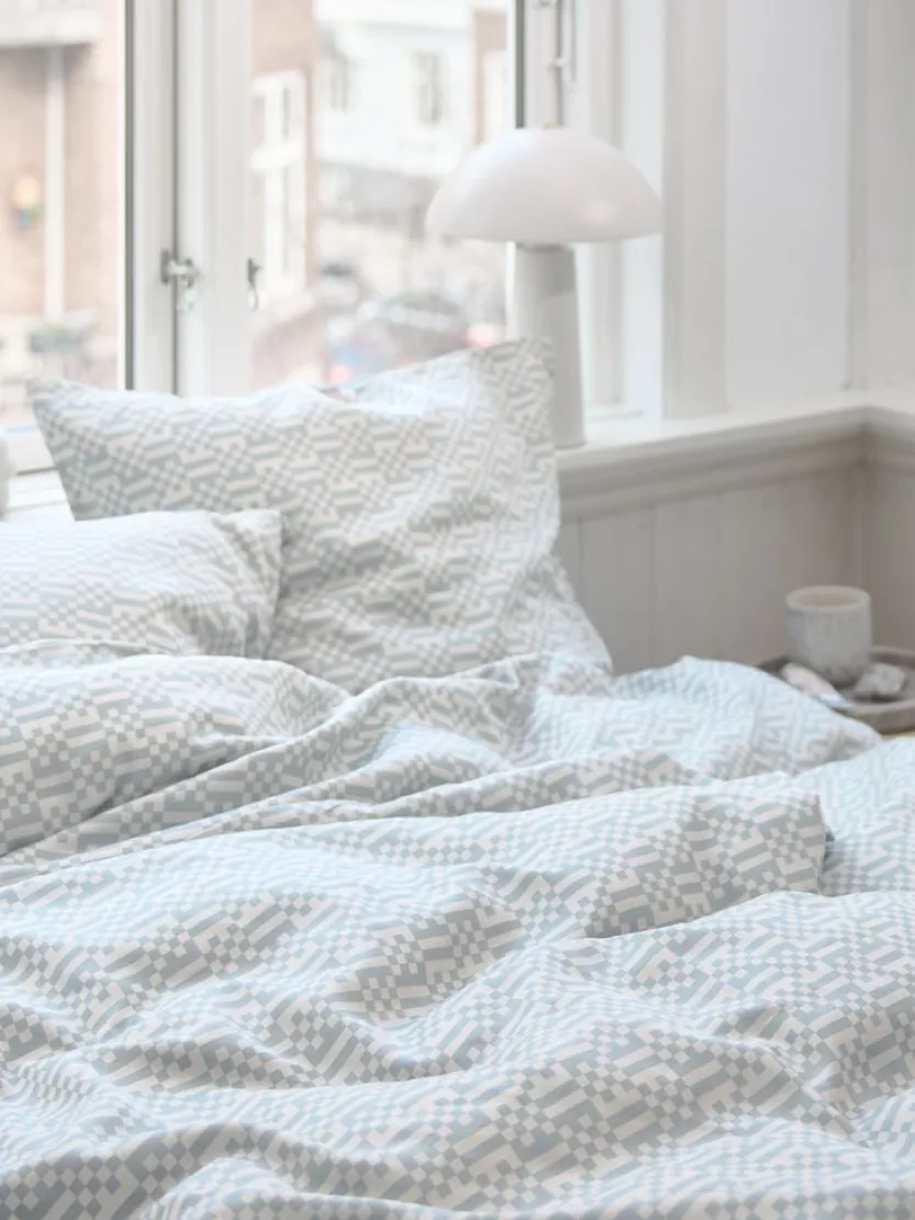 Dekbedovertrek TESSA 140x200 aqua