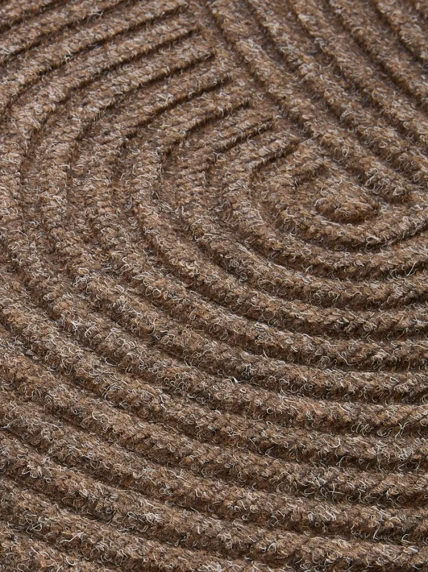 Deurmat JORDSKOLM 50x80x0,7 bruin/beige