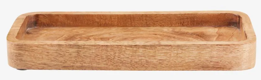 Dienblad ARDALA 10x23 cm mango hout