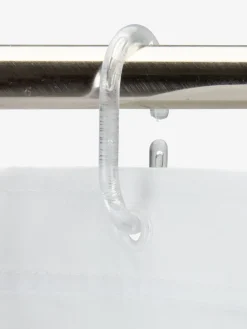 Douchegordijn FILIPSTAD 150x200cm wit/groen