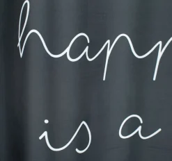 Douchegordijn RUNEMO 150x200 zwart