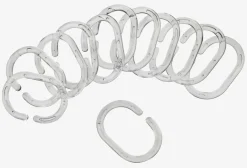 Douchegordijnringen VAREKIL 12 stuks