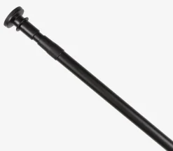 Douchegordijnstang VARA 110-200 zwart