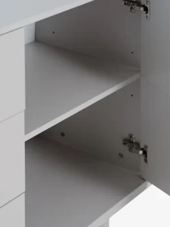 Dressoir BELLELUND 2 deuren 3 lades beige