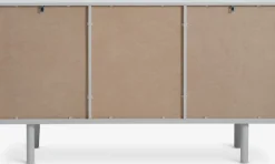 Dressoir BELLELUND 2 deuren 3 lades beige