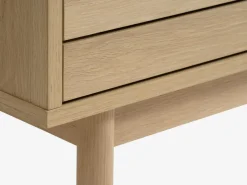 Dressoir HALMBY 3 deuren eiken kleur