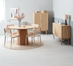 Dressoir HALMBY 3 deuren eiken kleur