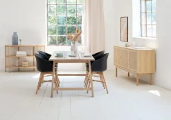 Dressoir HALMSTAD 3 deuren eiken