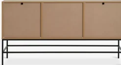 Dressoir HEMDRUP 2 deuren 1 lade eiken kleur